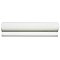 Santorini Blanco 2" x 7-7/8" London Chair Rail Ceramic Trim Tile - White - Per Piece - .11 Square Feet