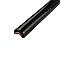 Santorini Nero 7/8" x 7-7/8" Torello Ceramic Trim Tile  - Black - Per Piece - .11 Square Feet