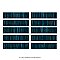 Joliet Prisma Sapphire 3" x 12" Ceramic Wall Tile -42 Tiles Per Case - 10.92 Sq. Ft.