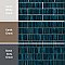Joliet Prisma Sapphire 3" x 12" Ceramic Wall Tile -42 Tiles Per Case - 10.92 Sq. Ft.