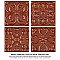 Trend Ambar 8" x 8" Ceramic Wall Tile -21 Tiles Per Case - 9.24 Sq. Ft.