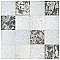Aevum Dark Ornato 7-7/8" x 7-7/8" Ceramic Tile - Per Case of 21 Tile - 9.24 Sq. Ft. Per Case