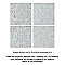 Aevum White Ornato 7-7/8" x 7-7/8" Ceramic Tile - Per Case of 21 Tile - 9.24 Sq. Ft. Per Case