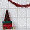 Aevum White Ornato 7-7/8" x 7-7/8" Ceramic Tile - Per Case of 21 Tile - 9.24 Sq. Ft. Per Case