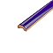 Bordon Azul Moldura 1" x 7-7/8" Ceramic Pencil Wall Trim Liner Tile - Sold Per Tile - 0.05 Square Feet