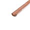 Bordon Blanco Moldura 1" x 7-7/8" Ceramic Pencil Wall Trim Liner Tile - Sold Per Tile - 0.05 Square Feet