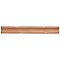 Bordon Blanco Moldura 1" x 7-7/8" Ceramic Pencil Wall Trim Liner Tile - Sold Per Tile - 0.05 Square Feet