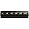 Trenza Grand Nero Moldura 2" x 7-7/8" Ceramic Rope Wall Trim Tile - Sold by the individual piece