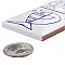 Captain Aquatico White 2" x 7-7/8" Ceramic Wall Trim Tile - Sold by the individual piece
