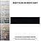 Battiscopa Glossy Black 3" x 13" Ceramic Wall Bullnose Trim Tile - Sold by the individual piece