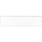 Battiscopa Glossy White 3" x 13" Ceramic Wall Bullnose Trim Tile - Sold by the individual piece