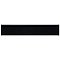 Battiscopa Glossy Black 3" x 17-3/4" Ceramic Wall Bullnose Trim Tile - Sold by the individual piece