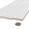 Tikal White 6-1/2" x 20-3/8" Ceramic Wall Tile - 9 Tiles Per Case - 8.37 Sq. Ft.