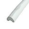 Antic Craquelle Gris Claro Torello 3/4" x 6" Ceramic Wall TileTrim - Sold Per Tile - 0.03 Square Feet