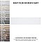 Castillo White 3" x 12" Subway Ceramic Wall Tile - 5.72 Sq. Ft. Per Case - 22 Tile Per Case