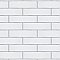 Castillo White 3" x 12" Subway Ceramic Wall Tile - 5.72 Sq. Ft. Per Case - 22 Tile Per Case