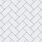 Castillo Matte White 3" x 6" Ceramic Wall Tile -44 Tiles Per Case - 5.72 Sq. Ft.