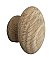 Oak Cabinet Knob - 1" Diameter
