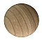 Oak Cabinet Knob - 1-1/2" Diameter
