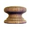 Oak Cabinet Knob - 2-1/2" Diameter