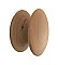 Cherry Cabinet Knob 1-3/4"