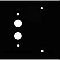 Matte Black Stamped Pushbutton / Blank Switchplate / Cover Plate