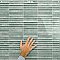 Rubik Aloe 5-7/8" x 11-3/4" Ceramic Wall Tile - 22 Tiles Per Case - 10.78 Sq. Ft.