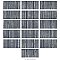Rubik Azul 5-7/8" x 11-3/4" Ceramic Wall Tile - 22 Tiles Per Case - 10.78 Sq. Ft.