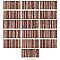 Rubik Garnet 5-7/8" x 11-3/4" Ceramic Wall Tile - 22 Tiles Per Case - 10.78 Sq. Ft.