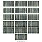 Rubik Verde 5-7/8" x 11-3/4" Ceramic Wall Tile - 22 Tiles Per Case - 10.78 Sq. Ft.