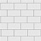 Crown Heights Glossy White 3" x 6" Subway Tile - Sold Per Case of 44 Tile - 6.03 Square Feet