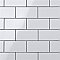 Crown Heights Glossy White 3" x 6" Subway Tile - Sold Per Case of 44 Tile - 6.03 Square Feet