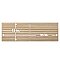 Spa Beige 11-7/8" x 35-1/2" Ceramic Wall Tile - 5 Tiles Per Case - 14.75 Square Feet