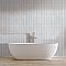 Spa Perla 11.88" x 35.5" Ceramic Wall Tile - 4 Tiles Per Case - 11.8 Sq. Ft.