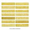 Menorca Lemon 2-1/2" x 12-7/8"   Ceramic Wall Tile - 28 Tiles Per Case - 6.44 Square Feet