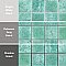 Menorca Aqua 4" x 4"   Ceramic Wall Tile - 60 Tiles Per Case - 6.6 Square Feet