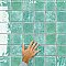 Menorca Aqua 4" x 4"   Ceramic Wall Tile - 60 Tiles Per Case - 6.6 Square Feet