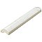Classico Carrara Matte Pencil Bullnose 1-1/4" x 6" Ceramic Wall Trim - Marble Look-  Sold Per Piece - .06 Square Feet Per Piece