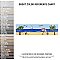 Captain Beachy 2" x 7-7/8" Ceramic Wall Trim Tile - Sold by the individual piece