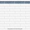 Captain Riptide Glacier Blue 2" x 7-7/8" Ceramic Wall Trim Tile - Sold by the individual piece