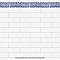 Captain Riptide Pacific Blue 2" x 7-7/8" Ceramic Wall Trim Tile - Sold by the individual piece