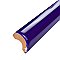 Sevillano Cigarro Cana Azul Cobalto 1" x 7-7/8" Ceramic Wall Trim Tile - Sold by the individual piece