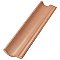 Sevillano Chair Rail Azul Cobalto 2" x 7-7/8" Ceramic Wall Trim Tile - Sold by the individual piece
