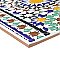 Sevillano Andalusia Cenefa 7-7/8" x 7-7/8" Ceramic Wall Border Tile - Sold Individually