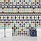 Sevillano Giralda Cenefa 7-7/8" x 7-7/8" Ceramic Wall Border Tile - 25 Tiles Per Case - 11.0 Sq. Ft.