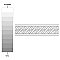 Sevillano Listello Camino White 2" x 7-7/8" Ceramic Wall Trim - Sold Individually