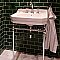 Victoriahaus Bathroom 24" Console  Sink - Metal Console - Multiple Finishes