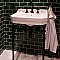Victoriahaus Bathroom 24" Console  Sink - Metal Console - Multiple Finishes