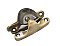 Large Crescent Window Sash Lock, Antique Brass