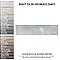 Biarritz Green 3" x 12" Ceramic Wall Subway Tile - Sold Per Case of 22 - 5.72 Sq. Ft.